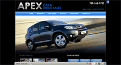 Desktop Screenshot of apexcarandtrucksales.net